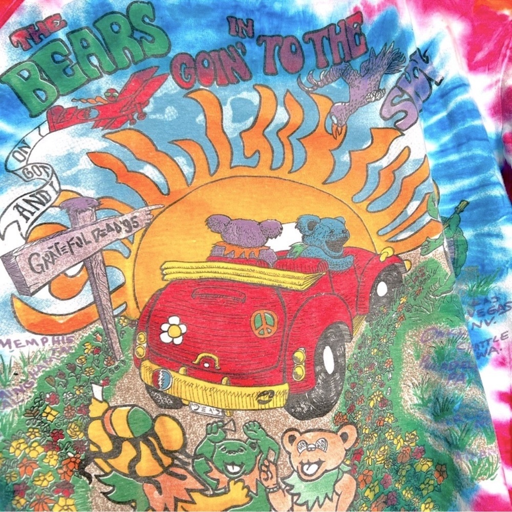 Vintage Grateful Dead Tour shirt (1995)